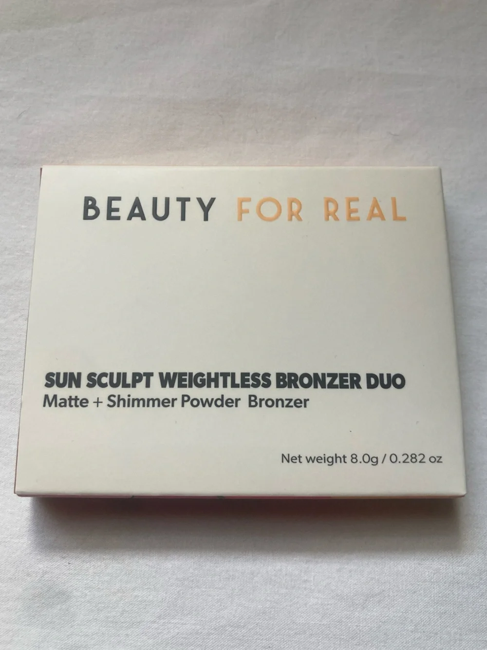 Beauty for Real Bronzer Duo Palette - Shade ‘Here Comes the Sun’ - New in Box
